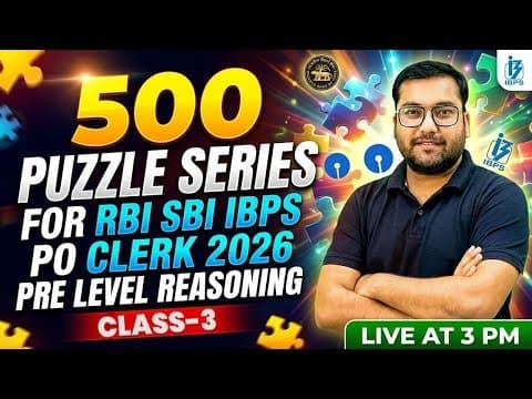 RBI Assistant Prelims 2026 | Simplification & Number Series | Important Questions | revision class